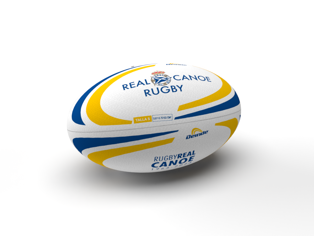 Balón de rugby personalizado Real Canoe Rugby