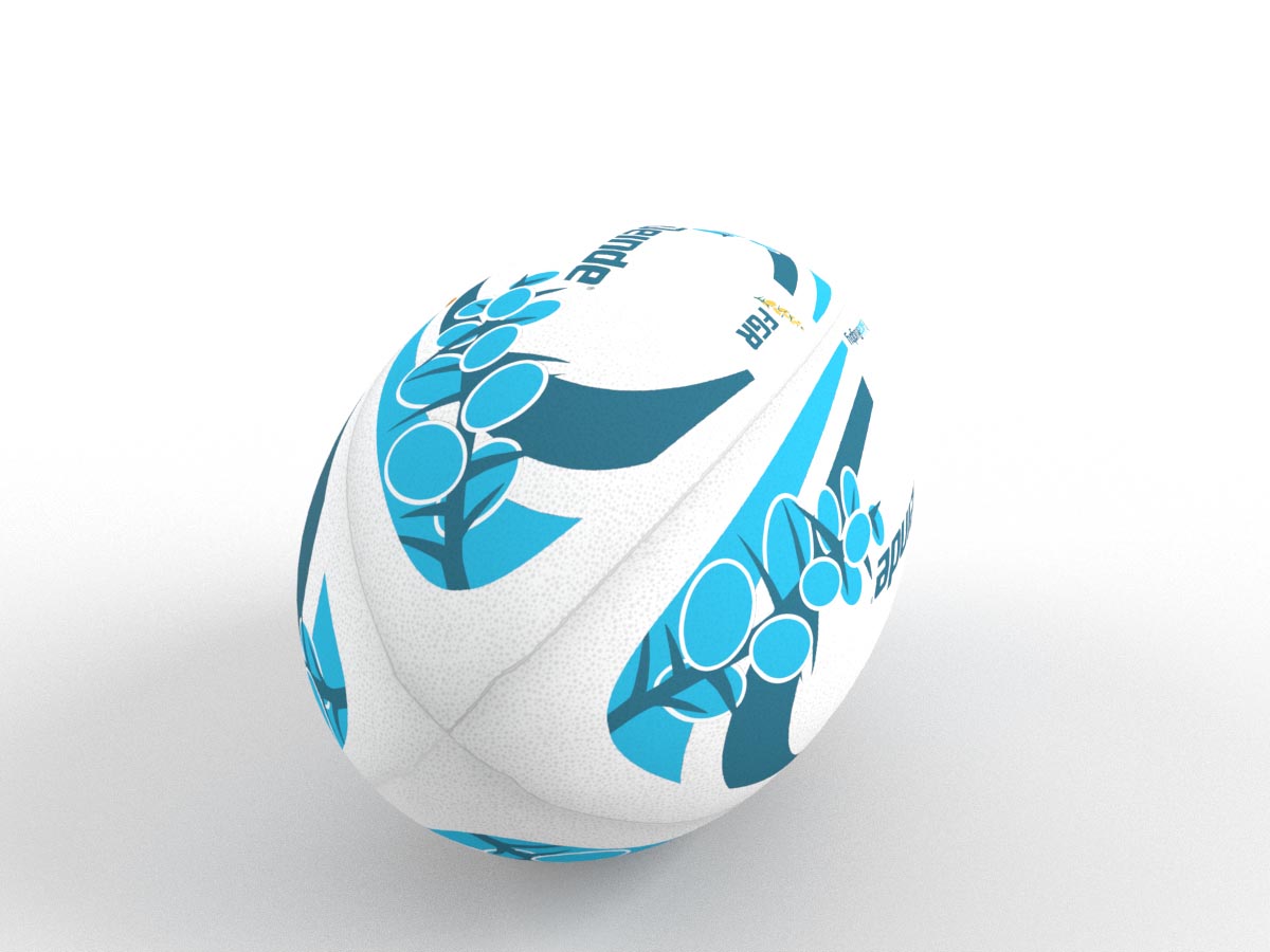 Balón Selección Gallega de Rugby