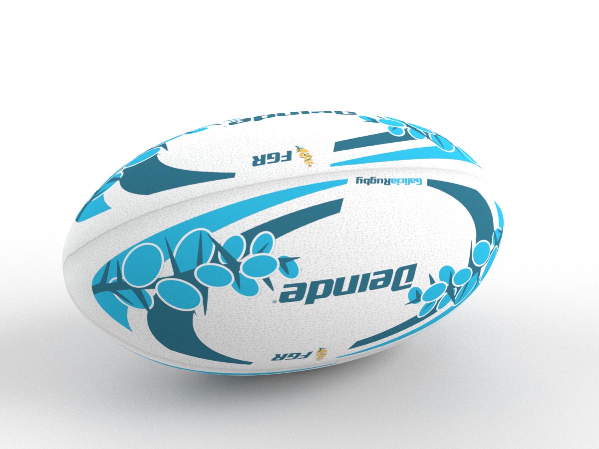 Balón Selección Gallega de Rugby