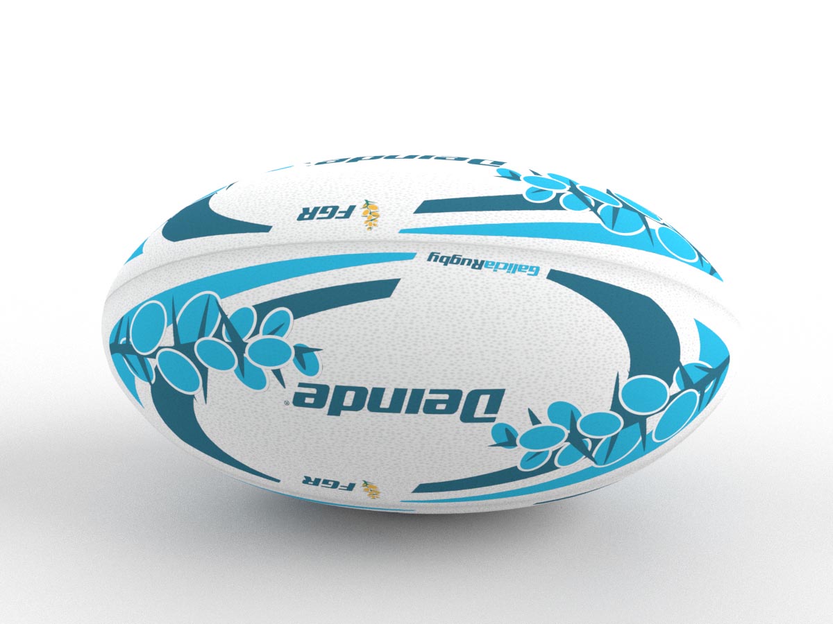 Balón Selección Gallega de Rugby