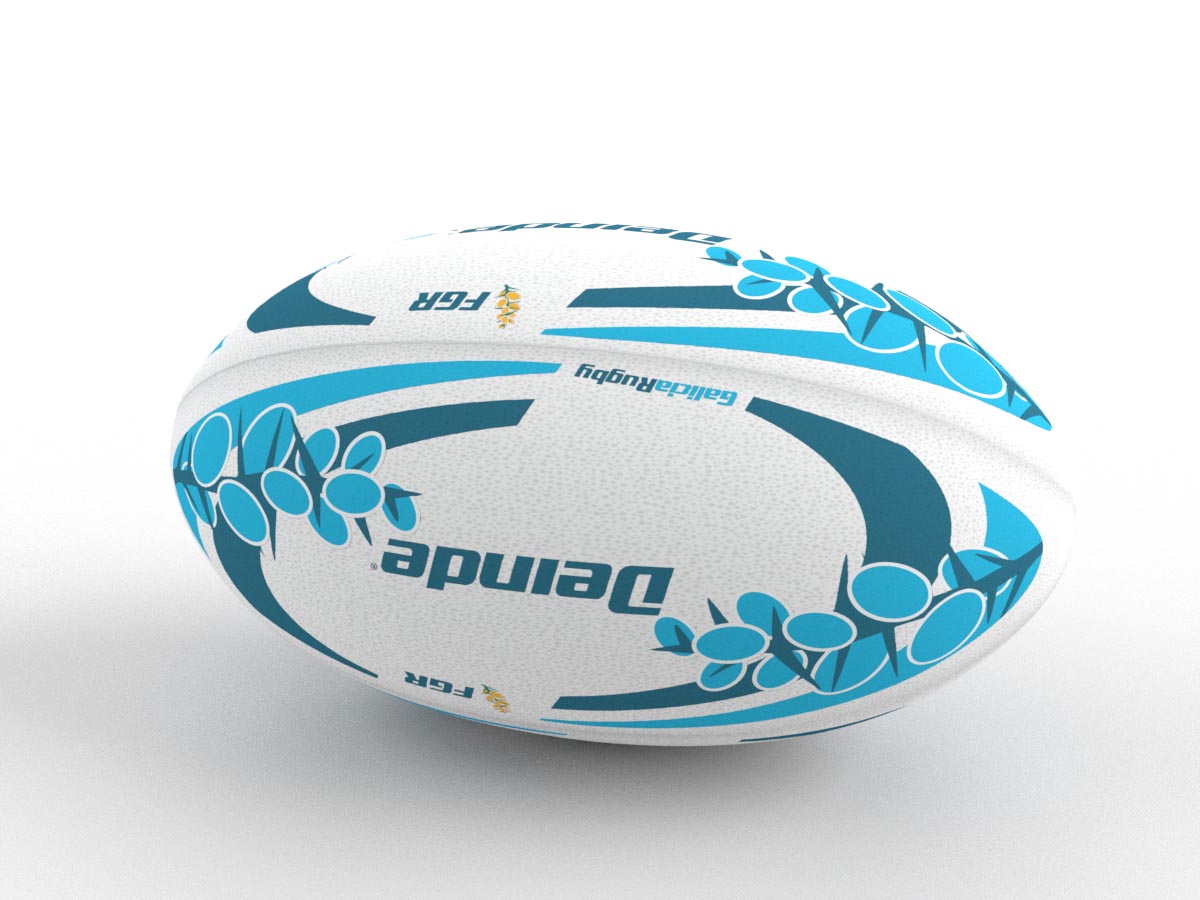 Balón Selección Gallega de Rugby