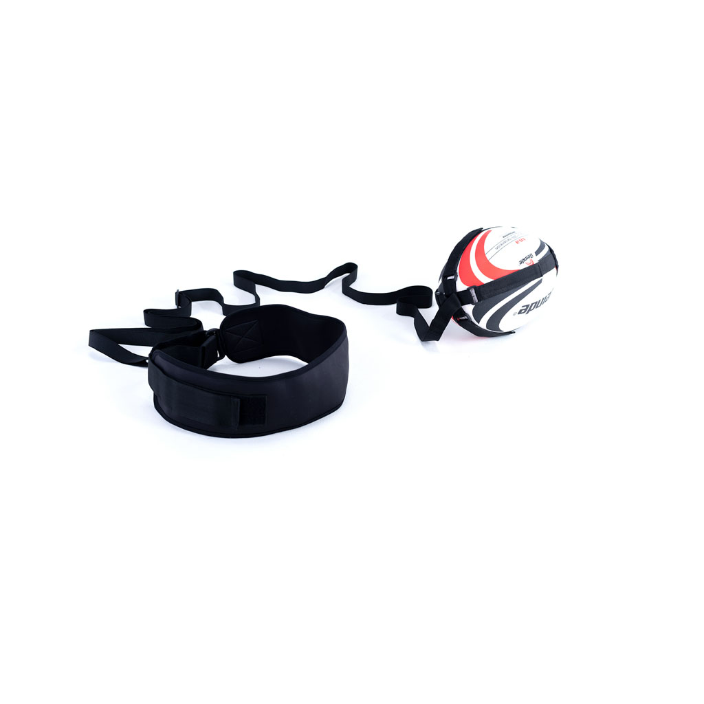 Solo trainer for rugby ball