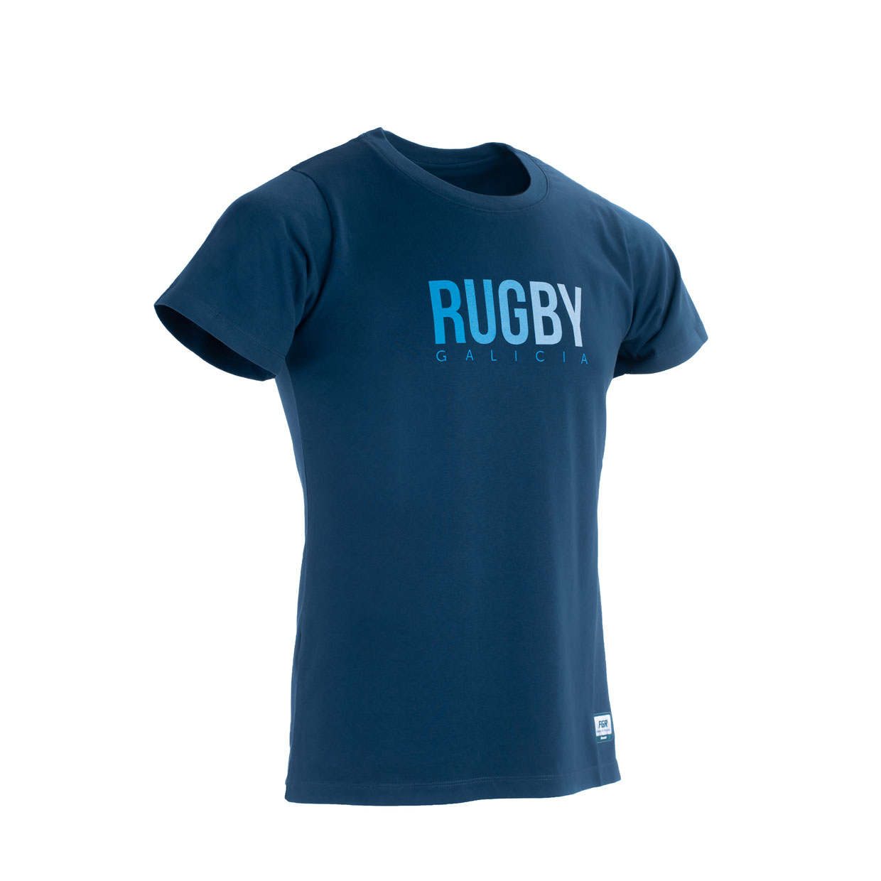 Camiseta Algodón Selección Gallega de Rugby - Azul