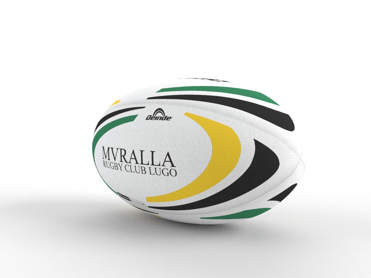 Modelo Balón Rugby DinD Personalizado