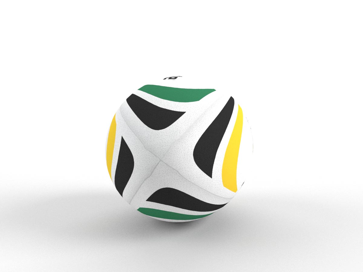 Modelo Balón Rugby DinD Personalizado