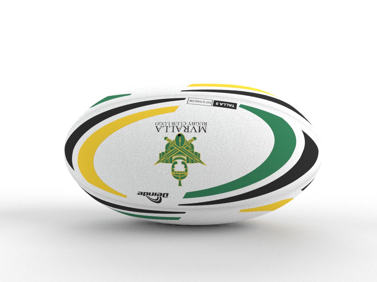 Modelo Balón Rugby DinD Personalizado