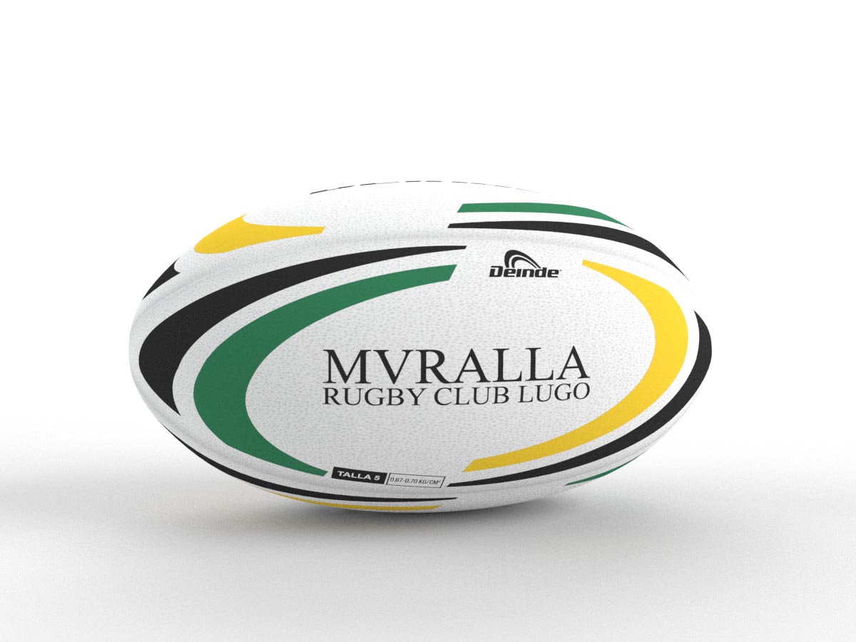 Modelo Balón Rugby DinD Personalizado