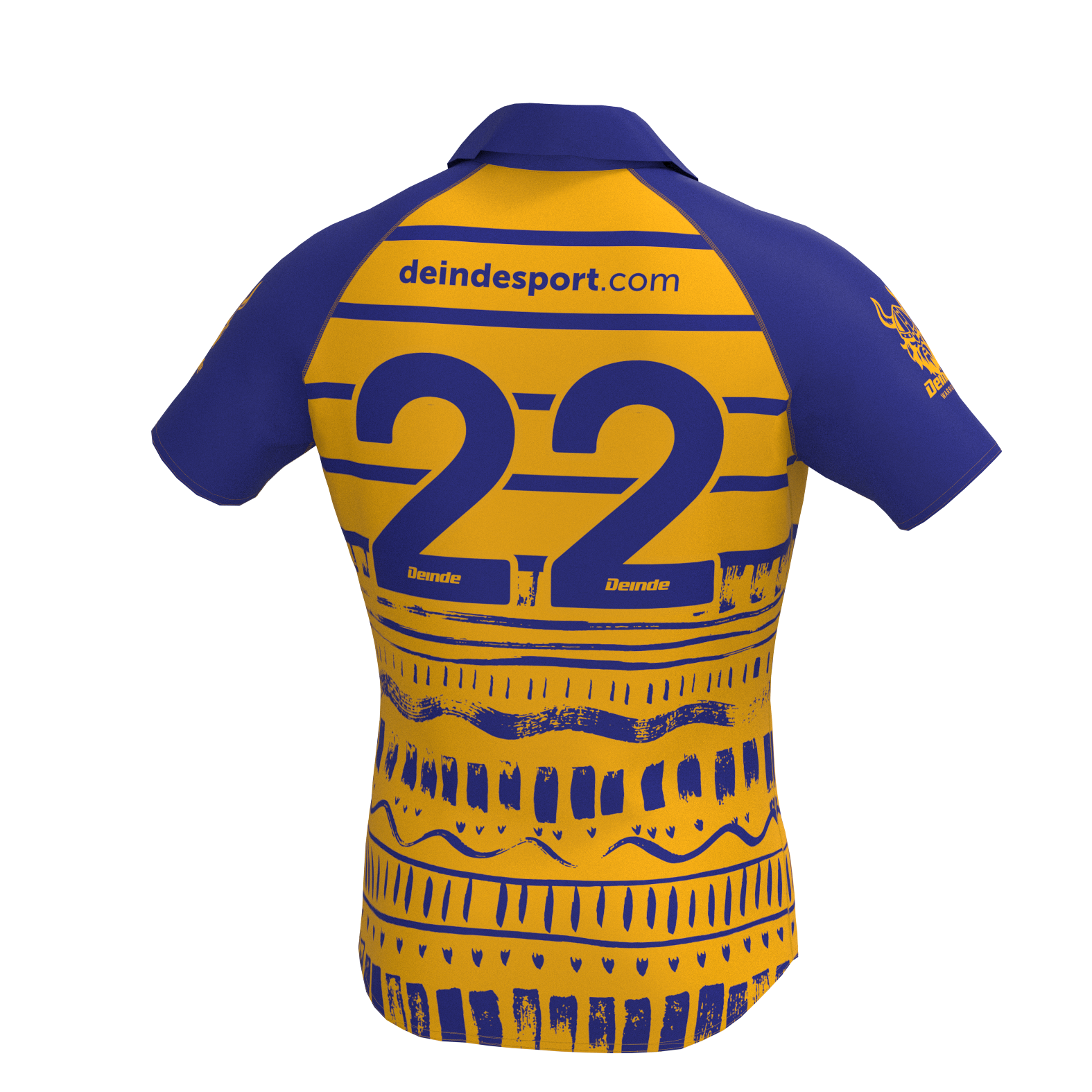 Modelo Camiseta Rugby DinD EssentiaL