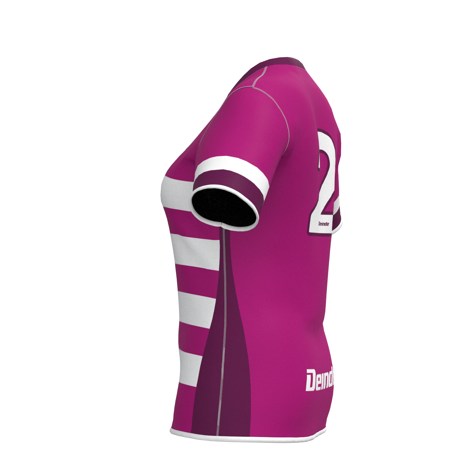 Camiseta Rugby DinD V-Neck Femenino Reversible