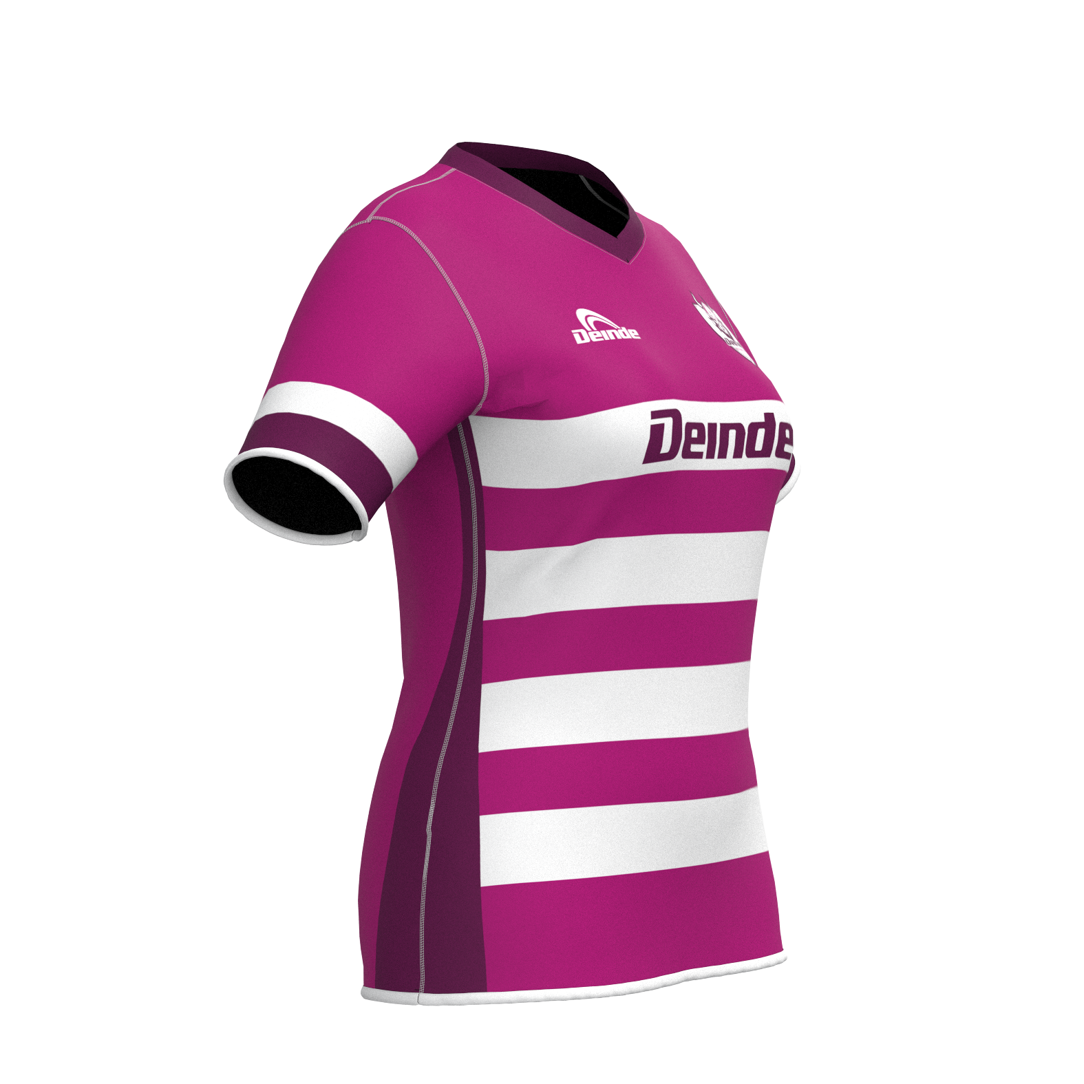 Camiseta Rugby DinD V-Neck Femenino Reversible