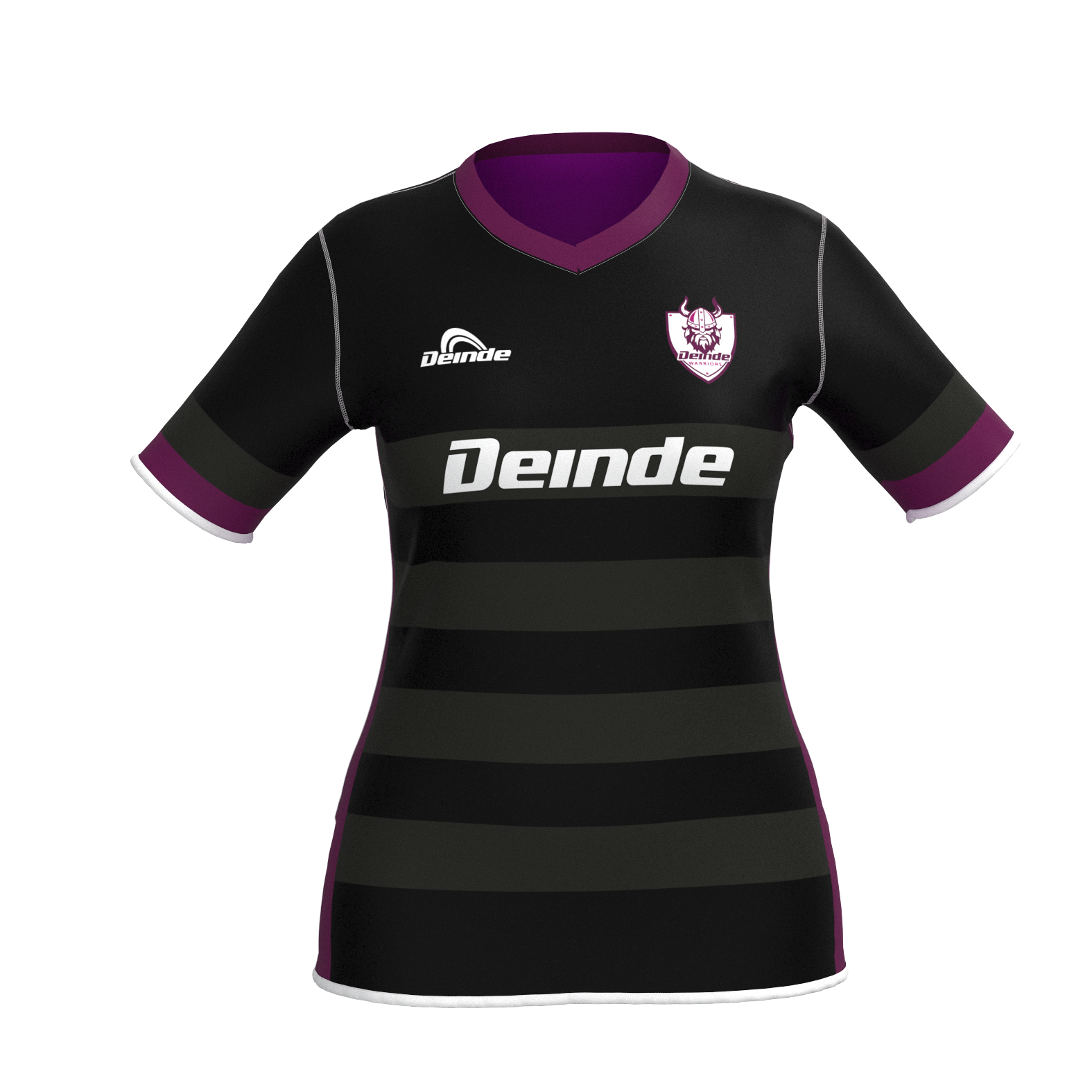 Camiseta Rugby DinD V-Neck Femenino Reversible