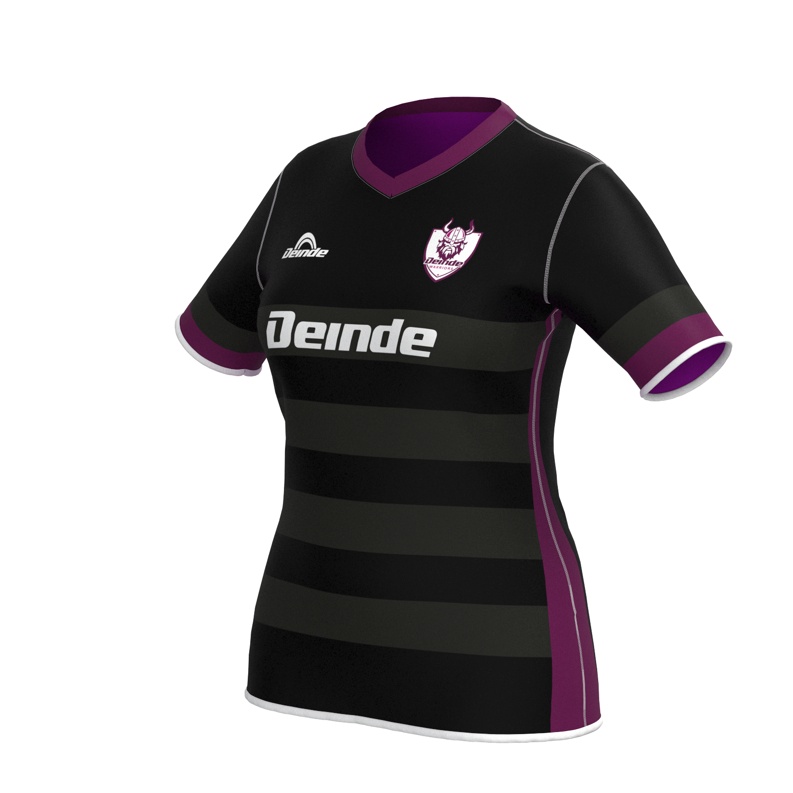 Camiseta Rugby DinD V-Neck Femenino Reversible