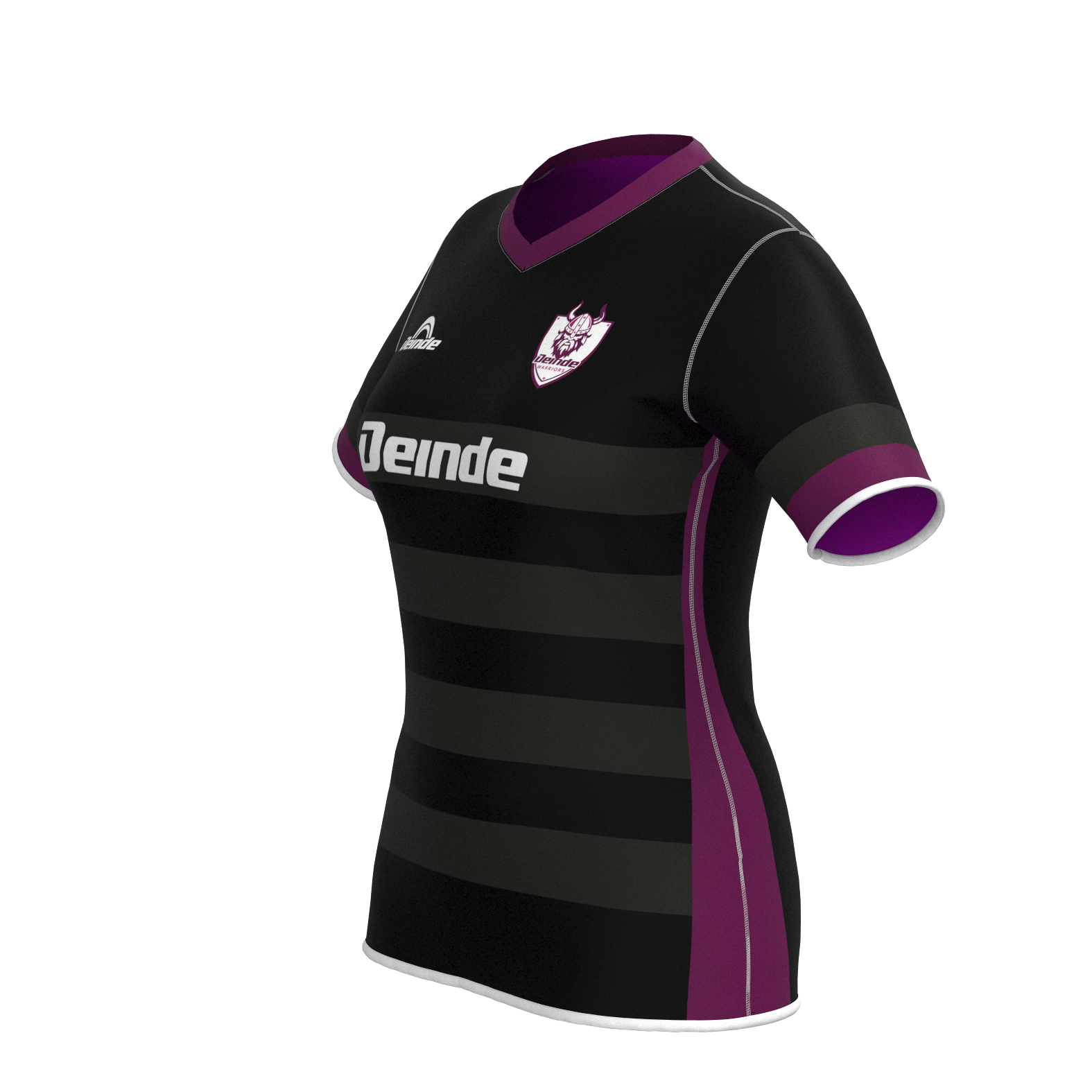 Camiseta Rugby DinD V-Neck Femenino Reversible