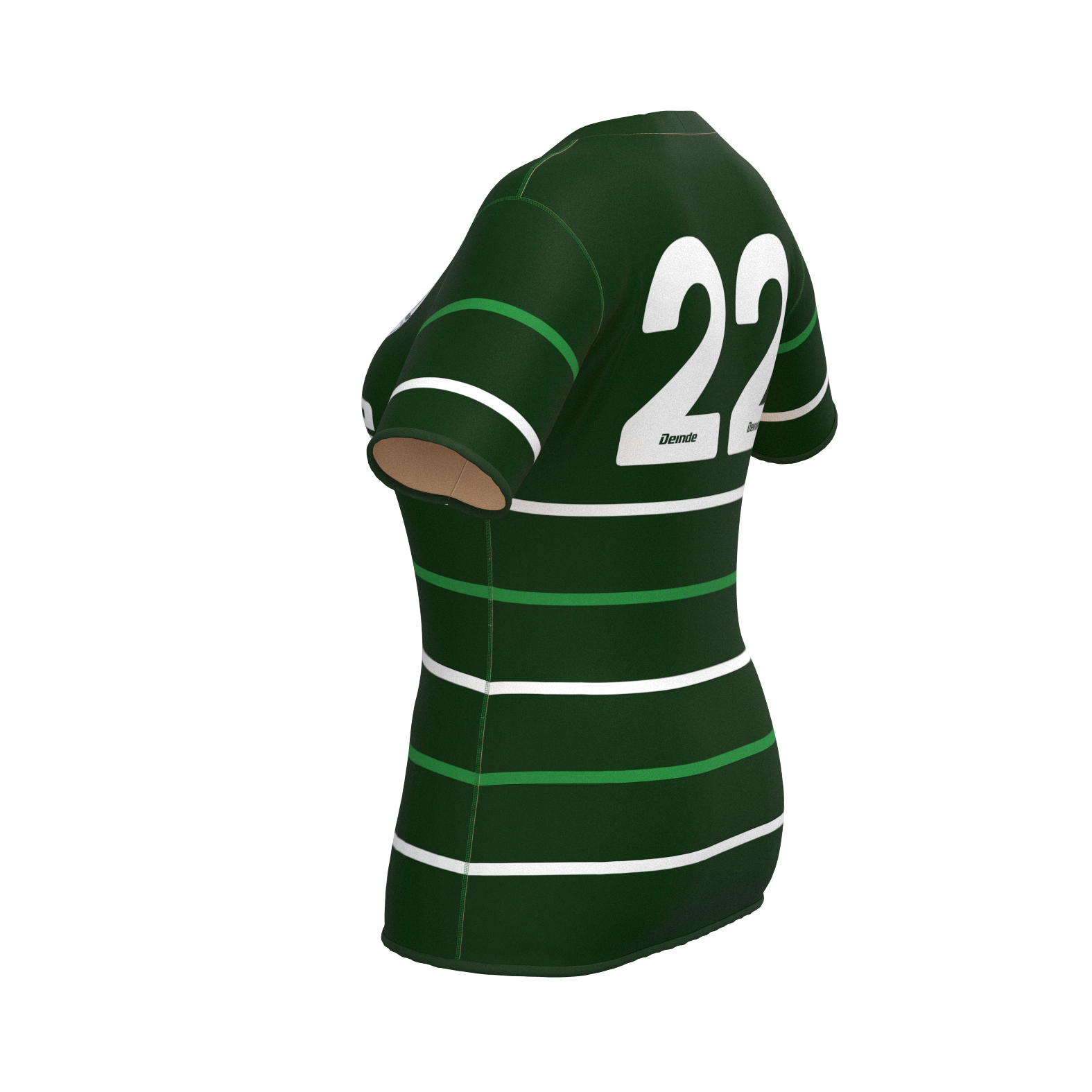 Camiseta Rugby DinD Básica Femenino Reversible