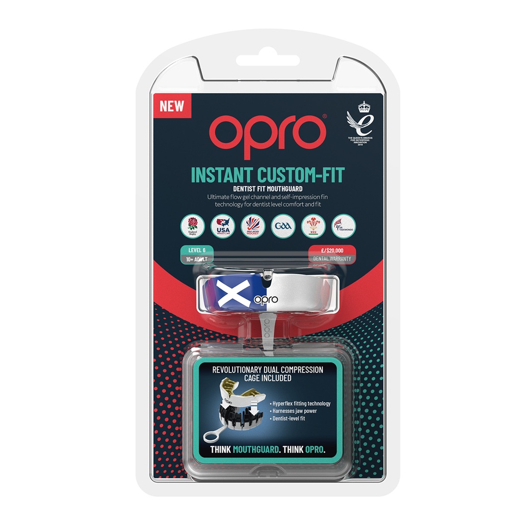 Protector Bucal Rugby OPRO Power-Fit Scotland