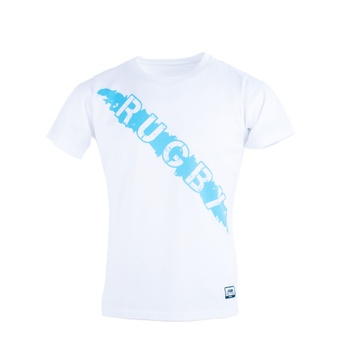[B.7.FGR.BL.XS] Camiseta Algodón Selección Gallega de Rugby - Blanco (XS)