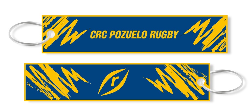 Llavero tejido alta definición