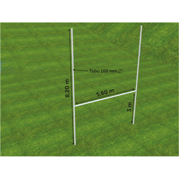 [G.5.1] Postes rugby Métal