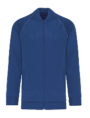 [B.4.GOR.AZ.4-6] Chándal 100 % poliéster Personalizable (Azul, 4-6)