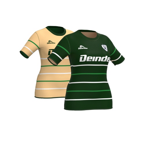 [A.1.3.Rev.W] Camiseta Rugby DinD BásicA Reversible Femenino