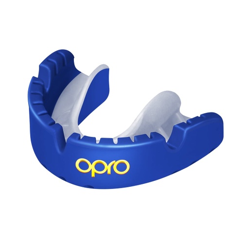 [E.3.1.GO.BRACK] Protector Bucal Rugby OPRO Self-Fit Gold Brackets