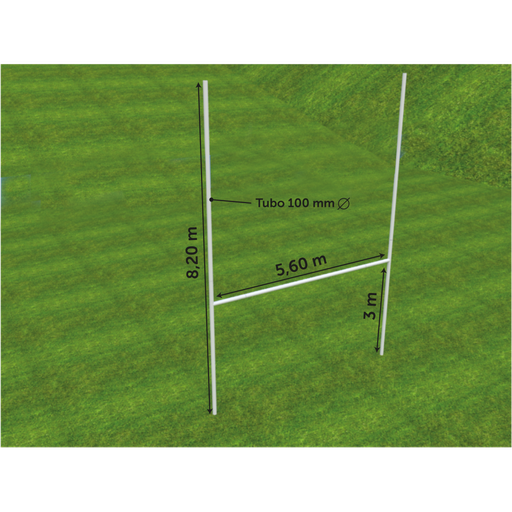 [G.5.1] Stâlpi Rugby Metal