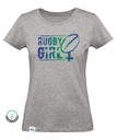 Camiseta mujer Rugby Girl Logo azul (copia)