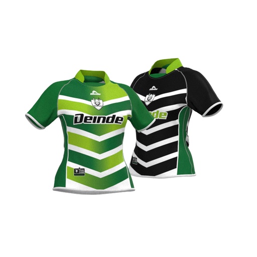 [A.1.2.Rev.W] Modèle Maillot Rugby DinD ActivA Réversible Femme